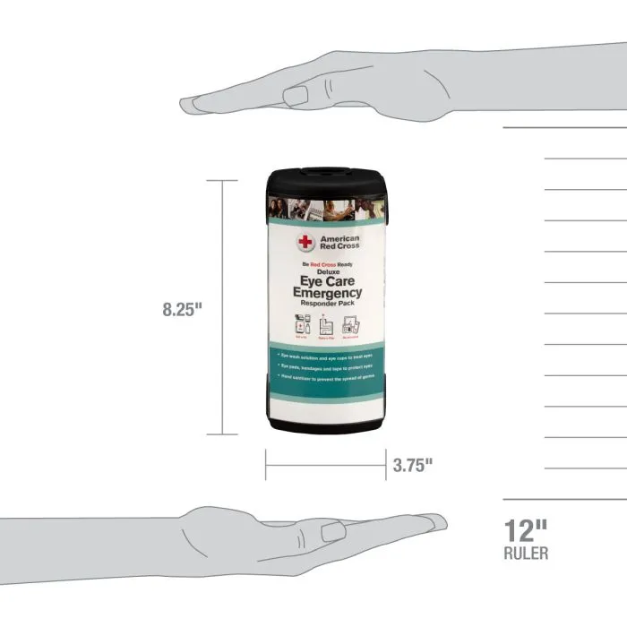 American Red Cross Deluxe Eye Care Emergency Responder Pack - W-RC-684
