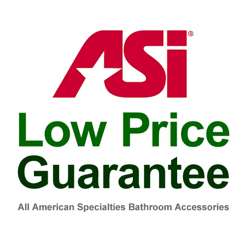 ASI 0469-9 Combination Commercial Paper Towel Dispenser/Waste Receptacle, Wall Mounted, Stainless Steel