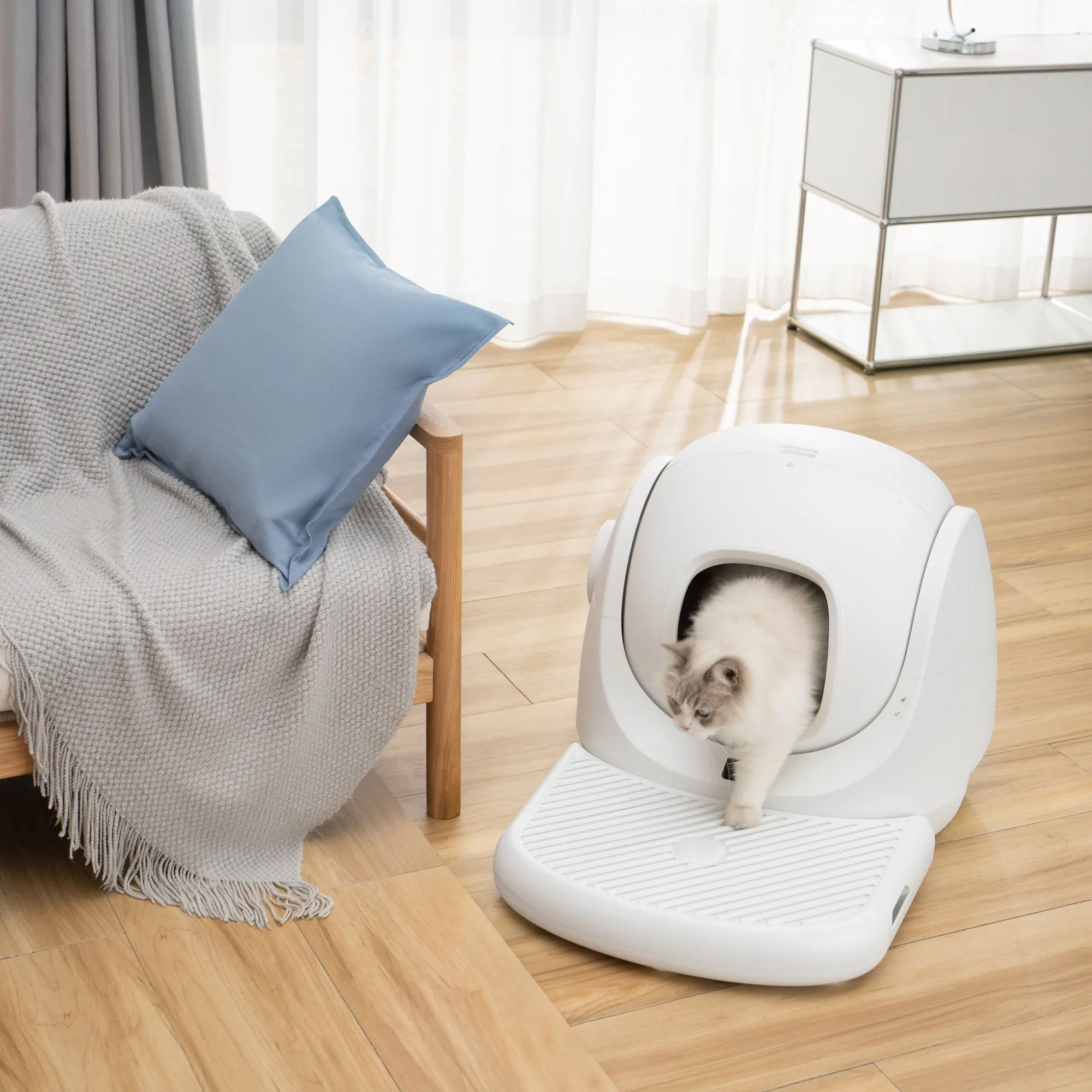 CATLINK Smart Litter Box - Scooper SE Ramp Double Set