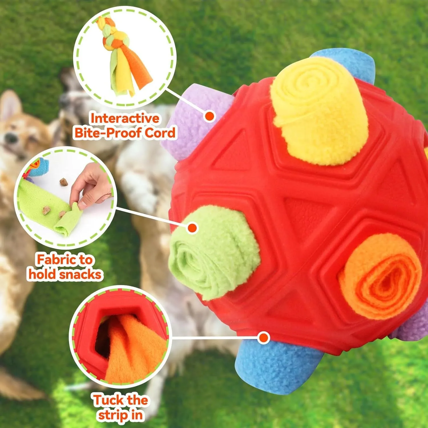 🔥Dog Puzzle Treat Dispensing Ball