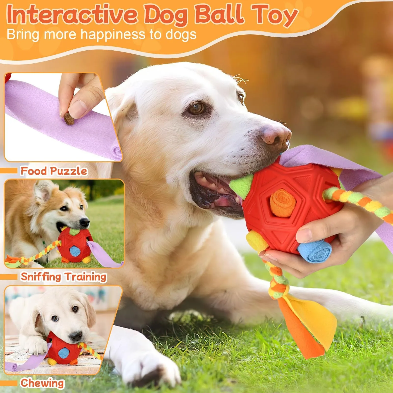 🔥Dog Puzzle Treat Dispensing Ball