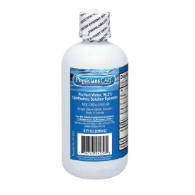 Eyewash Bottle, Screw Cap, 8 Oz. - W-24-050