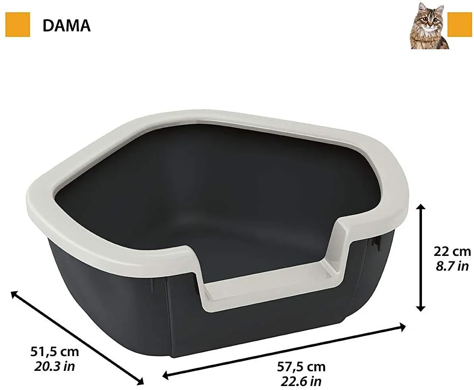 Ferplast Dama Corner litter tray