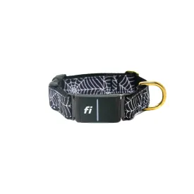 Fi Collar Band - Black Spider Web