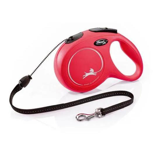 Flexi Classic Extendable & Retractable Dog Lead - Red