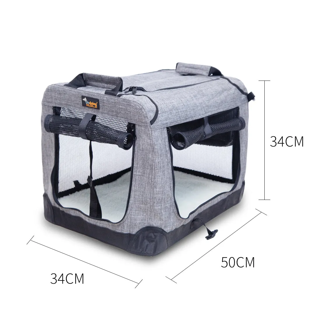 Foldable Pet Carrier Bag Soft Dog Crate Bed Cage Kennel Tent Indoor Outdoor Car