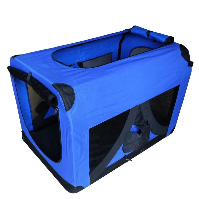 Foldable Pet Carrier Bag Soft Dog Crate Bed Cage Kennel Tent Indoor Outdoor Car