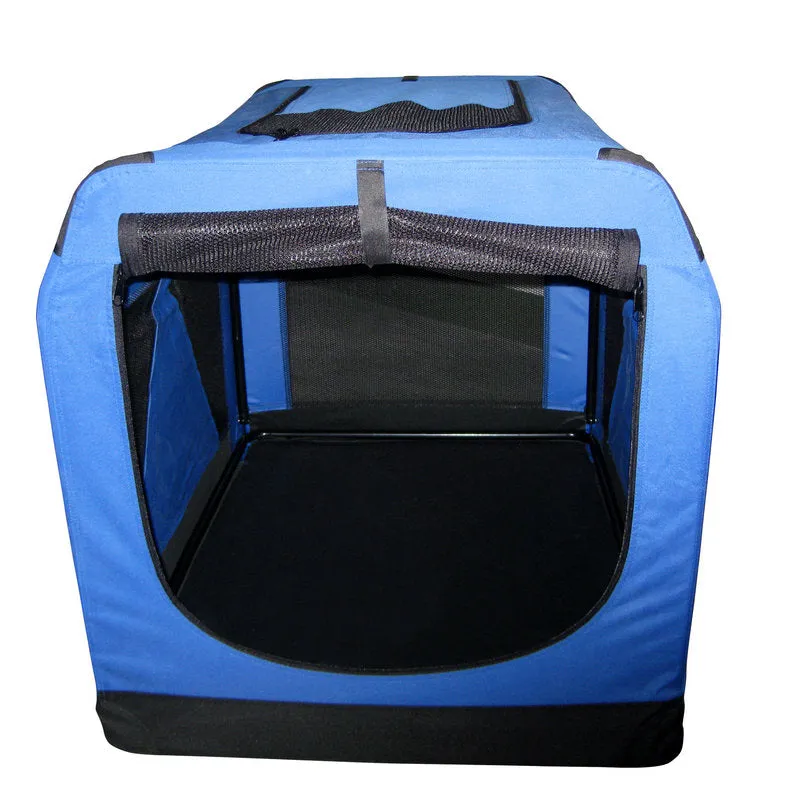 Foldable Pet Carrier Bag Soft Dog Crate Bed Cage Kennel Tent Indoor Outdoor Car