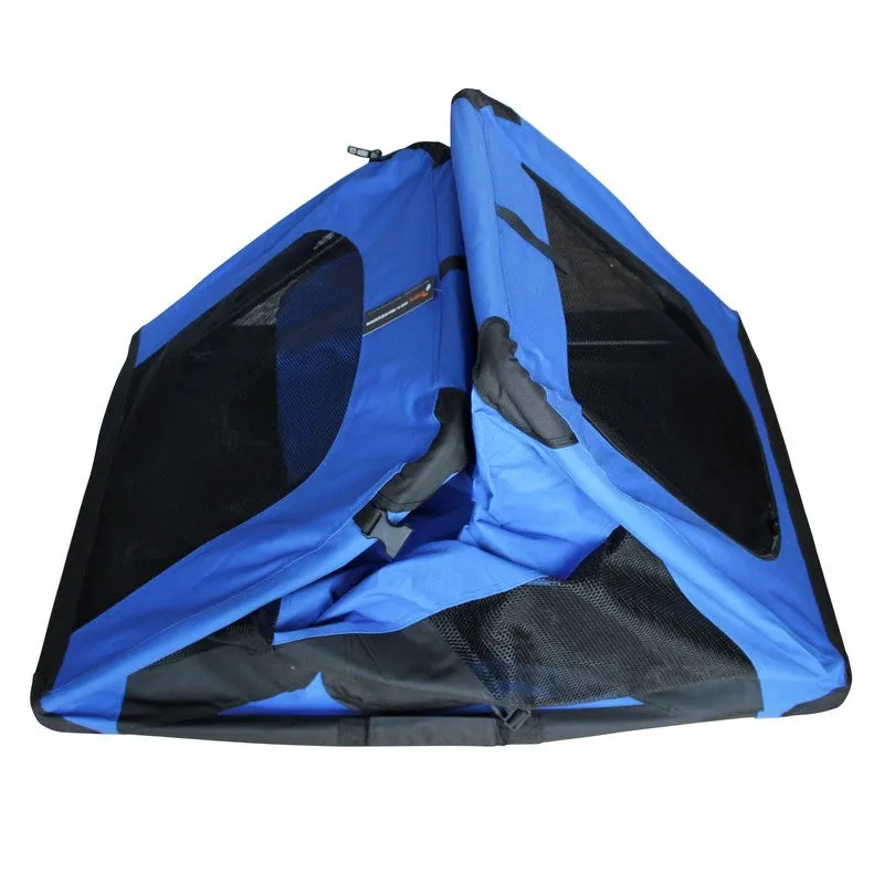 Foldable Pet Carrier Bag Soft Dog Crate Bed Cage Kennel Tent Indoor Outdoor Car