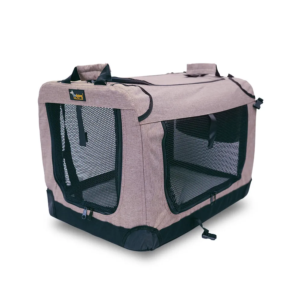 Foldable Pet Carrier Bag Soft Dog Crate Bed Cage Kennel Tent Indoor Outdoor Car