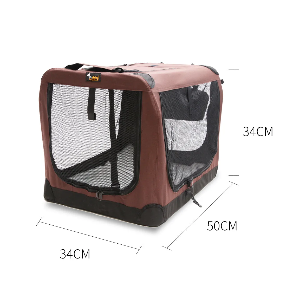 Foldable Pet Carrier Bag Soft Dog Crate Bed Cage Kennel Tent Indoor Outdoor Car