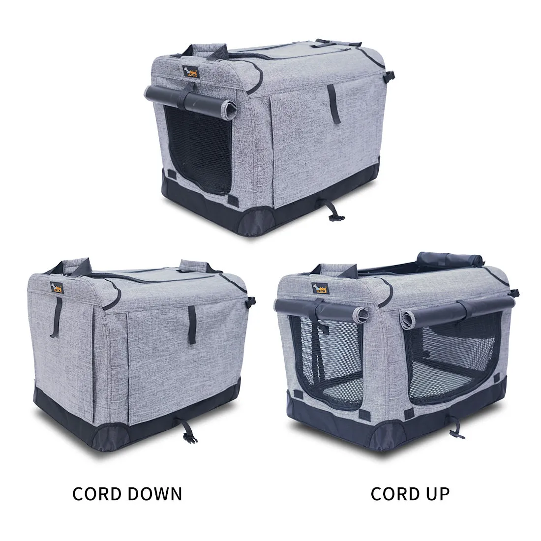 Foldable Pet Carrier Bag Soft Dog Crate Bed Cage Kennel Tent Indoor Outdoor Car