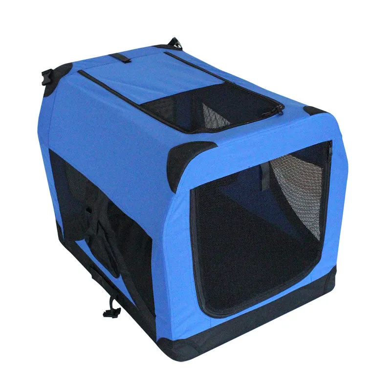 Foldable Pet Carrier Bag Soft Dog Crate Bed Cage Kennel Tent Indoor Outdoor Car