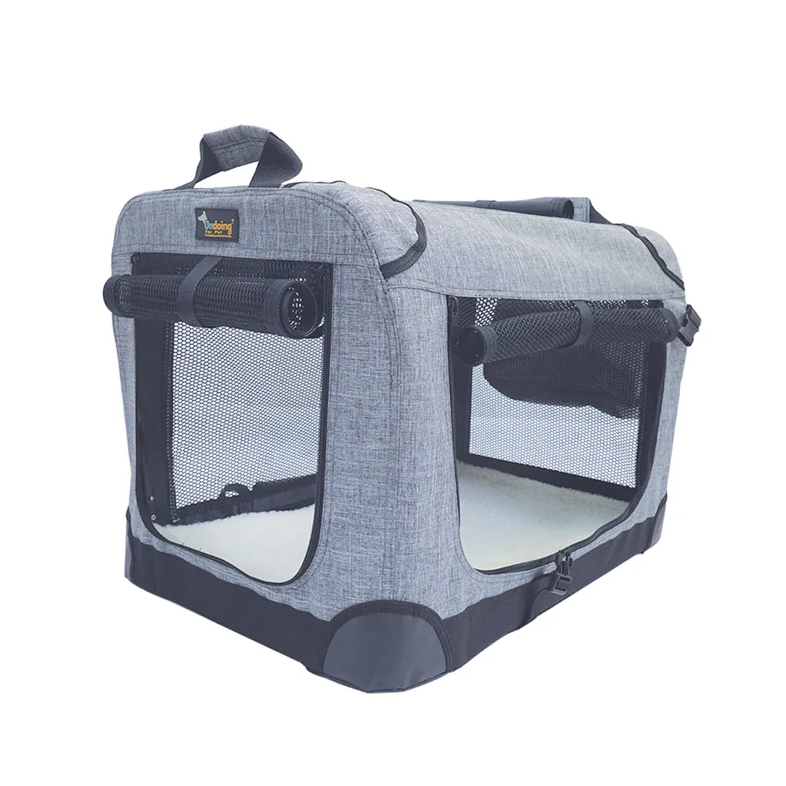 Foldable Pet Carrier Bag Soft Dog Crate Bed Cage Kennel Tent Indoor Outdoor Car