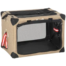 Foldable Pet Carrier, with Cushion, for Small Dogs and Cats