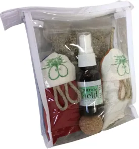 From The Field | Shelby The Hemp Mouse Cat Toy | Natural Hemp Fabric | Filled with Organic Catnip, Biodegradable, Eco-Friendly, Durable, USA-Made, Safe Non-Toxic (Standard, Deluxe Gift Kit)
