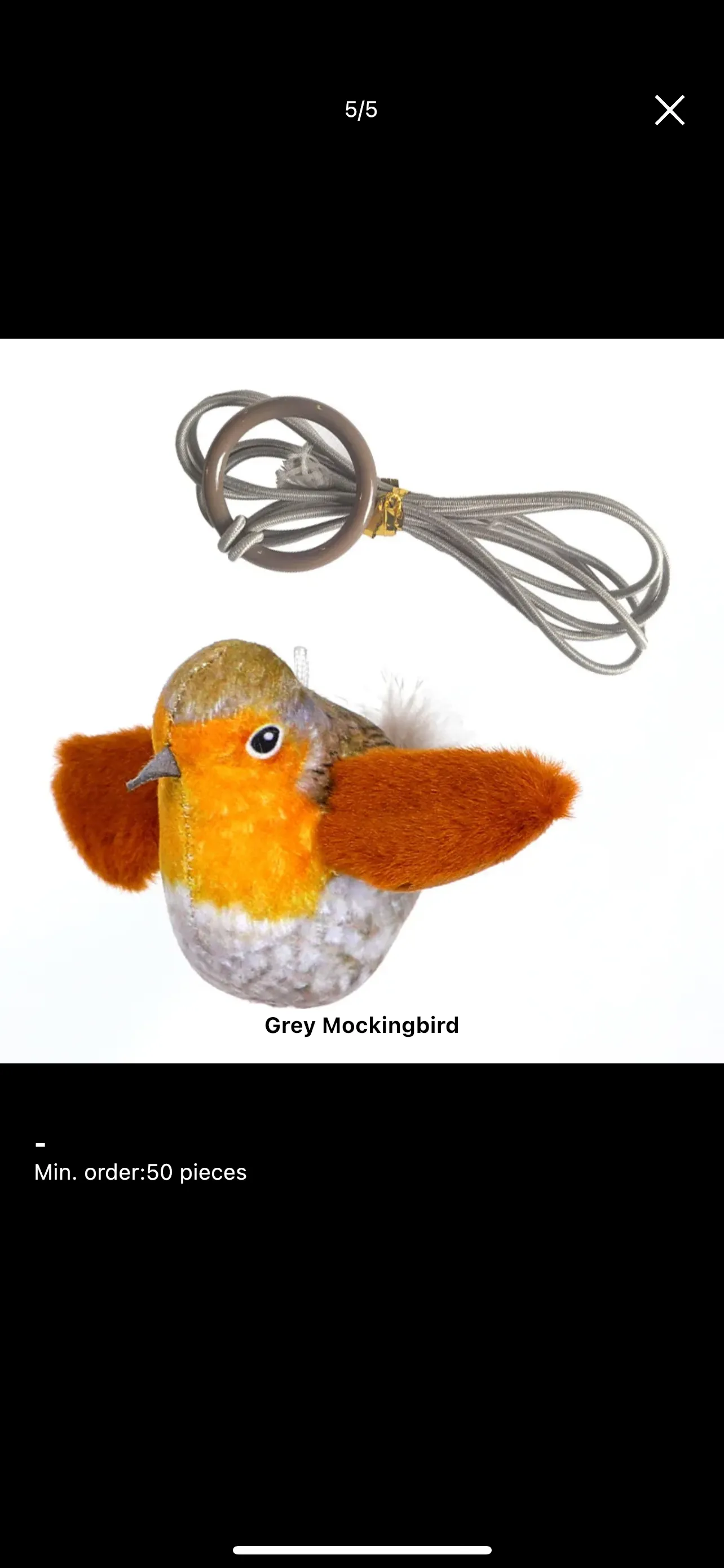 Furprize! Interactive Chirping Bird Feather Cat Toy
