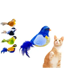 Furprize! Interactive Chirping Bird Feather Cat Toy
