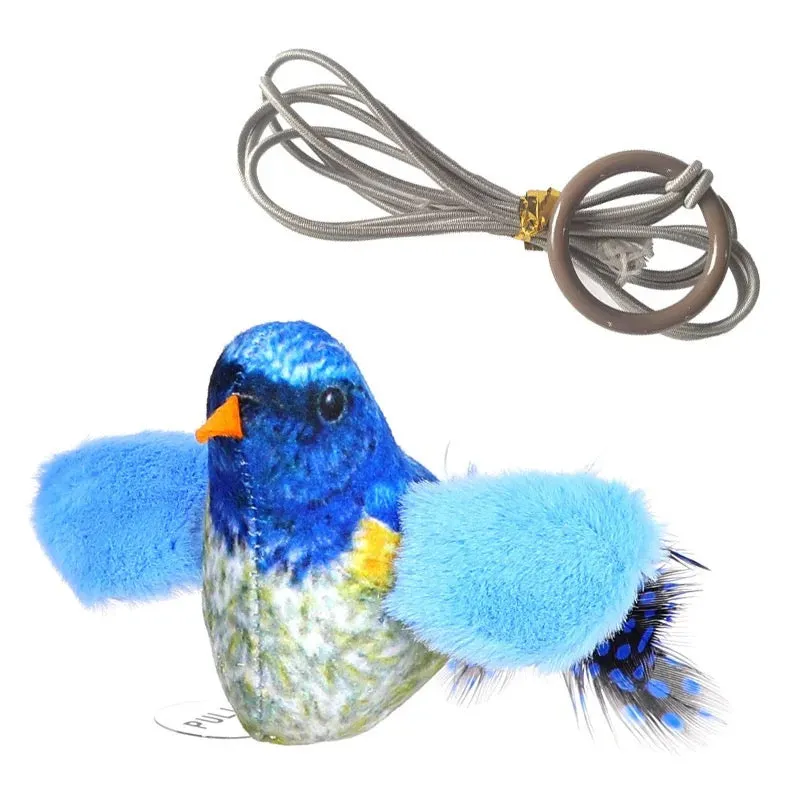 Furprize! Interactive Chirping Bird Feather Cat Toy