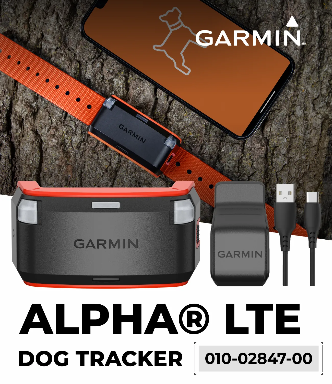 Garmin Alpha LTE Hiking Hunting Dog Tracker | Wearable4U Bundle