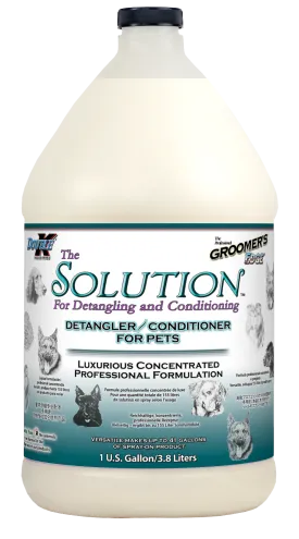 Groomer's Edge Solution for Detangling & Condition - Gallon