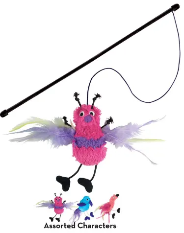 KONG TEASER FEATHER ASSORTED