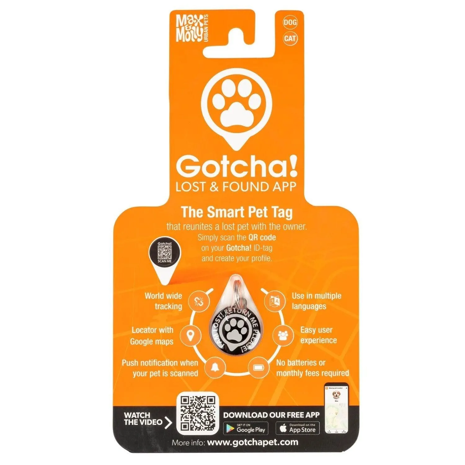 Max & Molly GOTCHA Tag