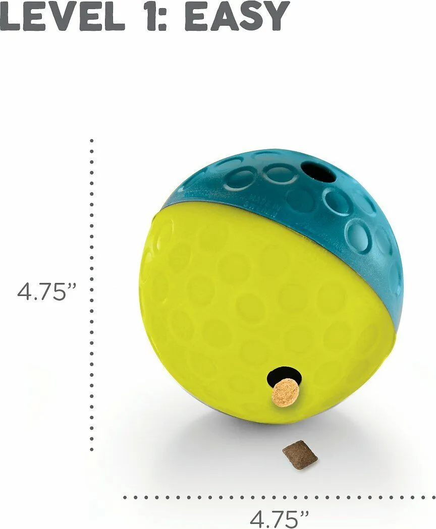 Nina Ottosson Treat Tumble Dog Toy Blue/Yellow