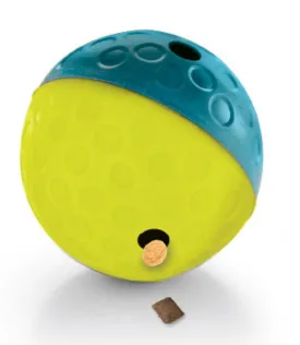 Nina Ottosson Treat Tumble Dog Toy Blue/Yellow