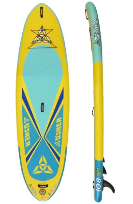 O'Shea 10'8" HPx Inflatable Stand Up Paddleboard Package - Turquoise - 2023