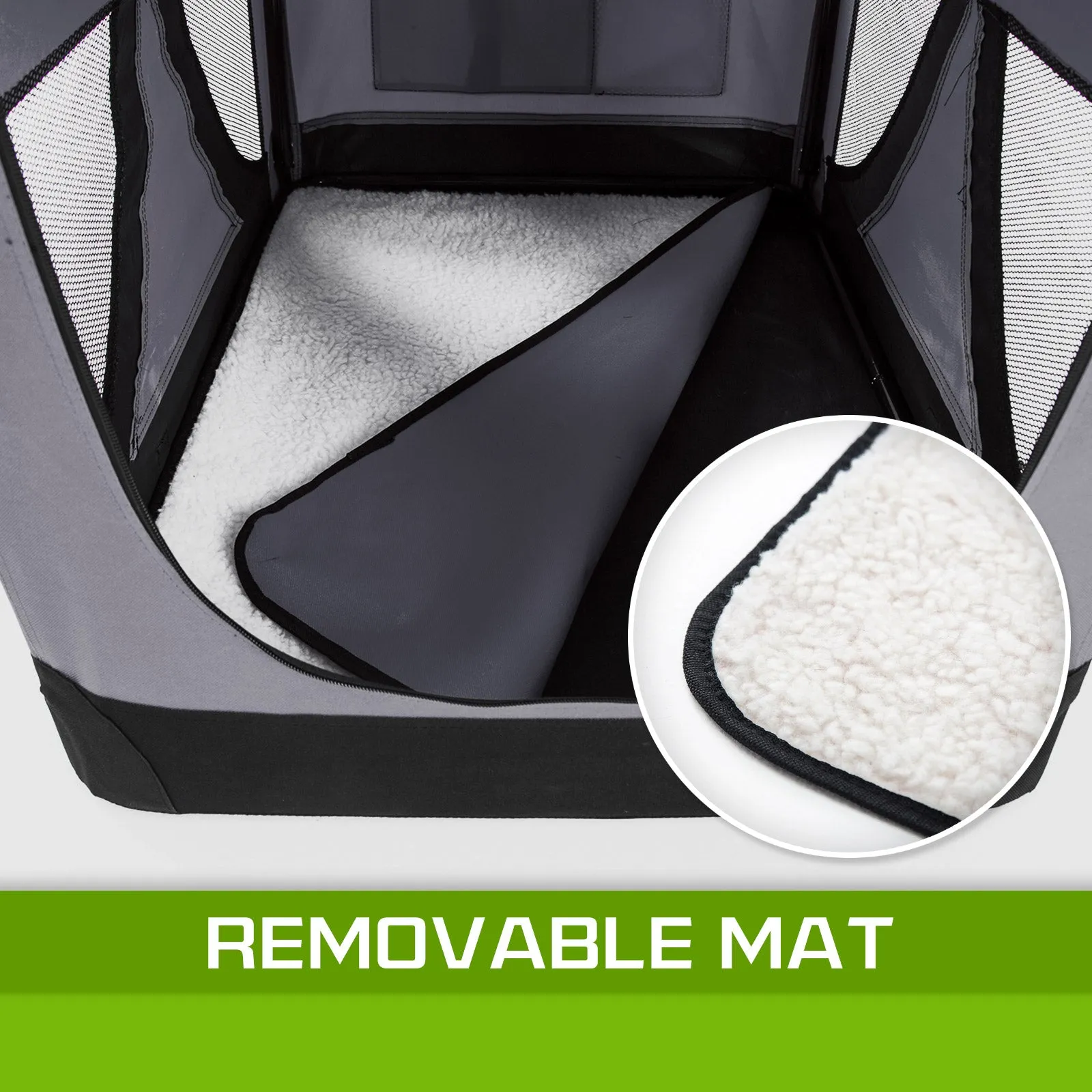 Paw Mate Portable Soft Dog Cage Crate Carrier