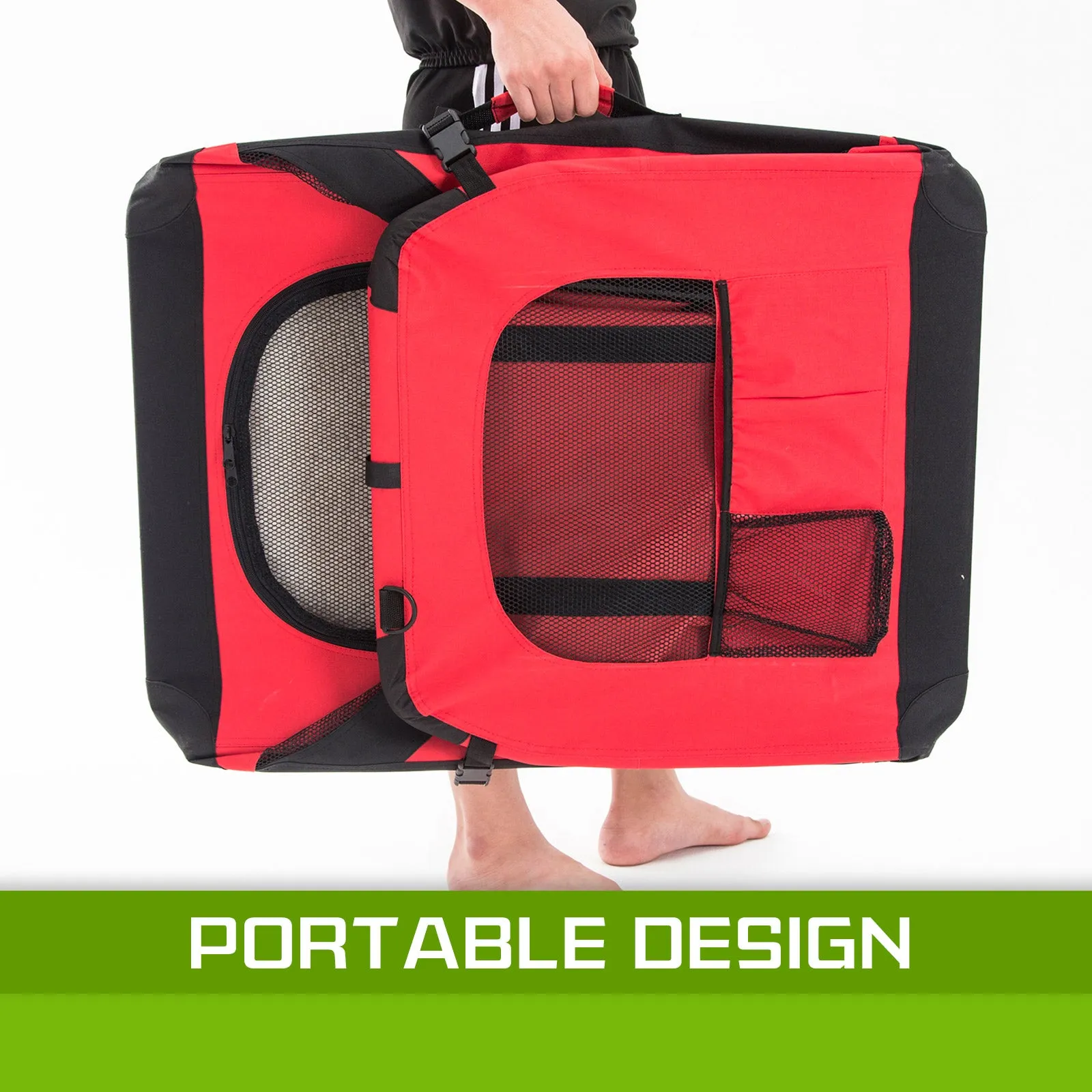 Paw Mate Portable Soft Dog Cage Crate Carrier