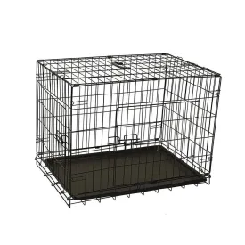 PaWz Pet Dog Crate Metal With Bed 30"
