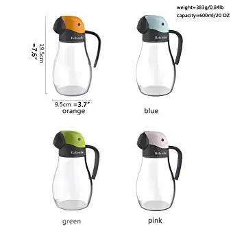 Penguin Glass Olive Oil & Vinegar Dispenser Bottle 800ml