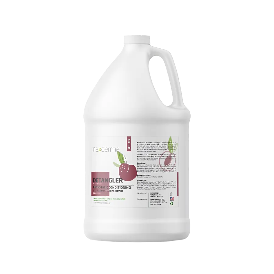 Plum Detangler Spray Gallon by Nexderma