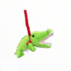 Plush Alligator on an Extendable Leash
