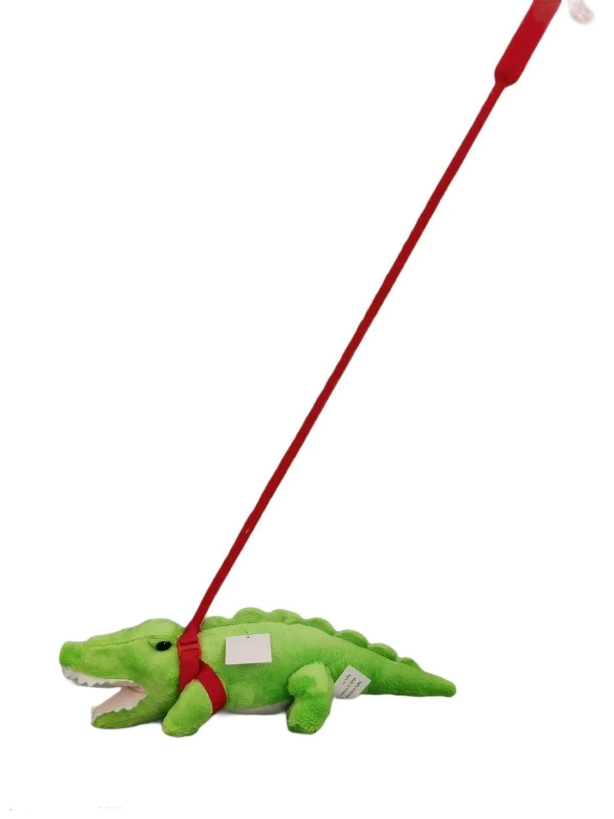 Plush Alligator on an Extendable Leash