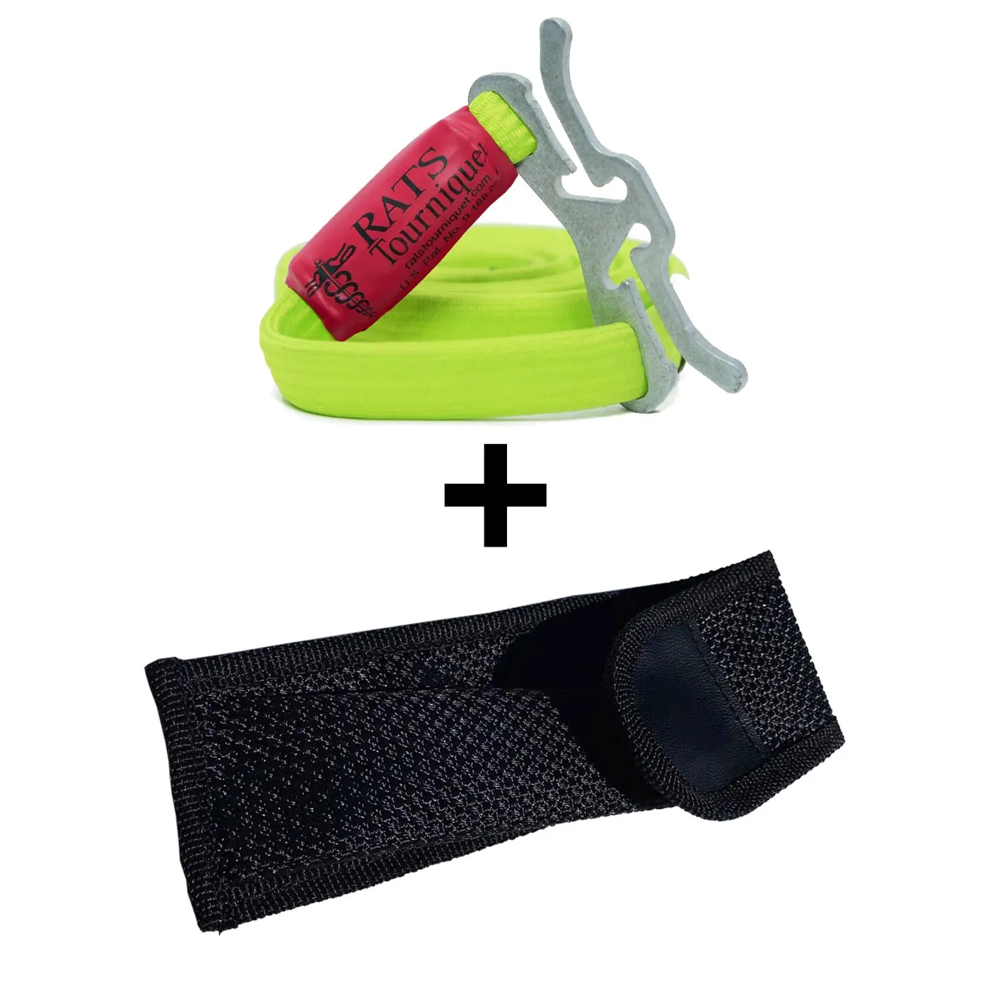 (Rapid Tourniquet) GEN 2   EDC Velcro Belt Pouch Combo