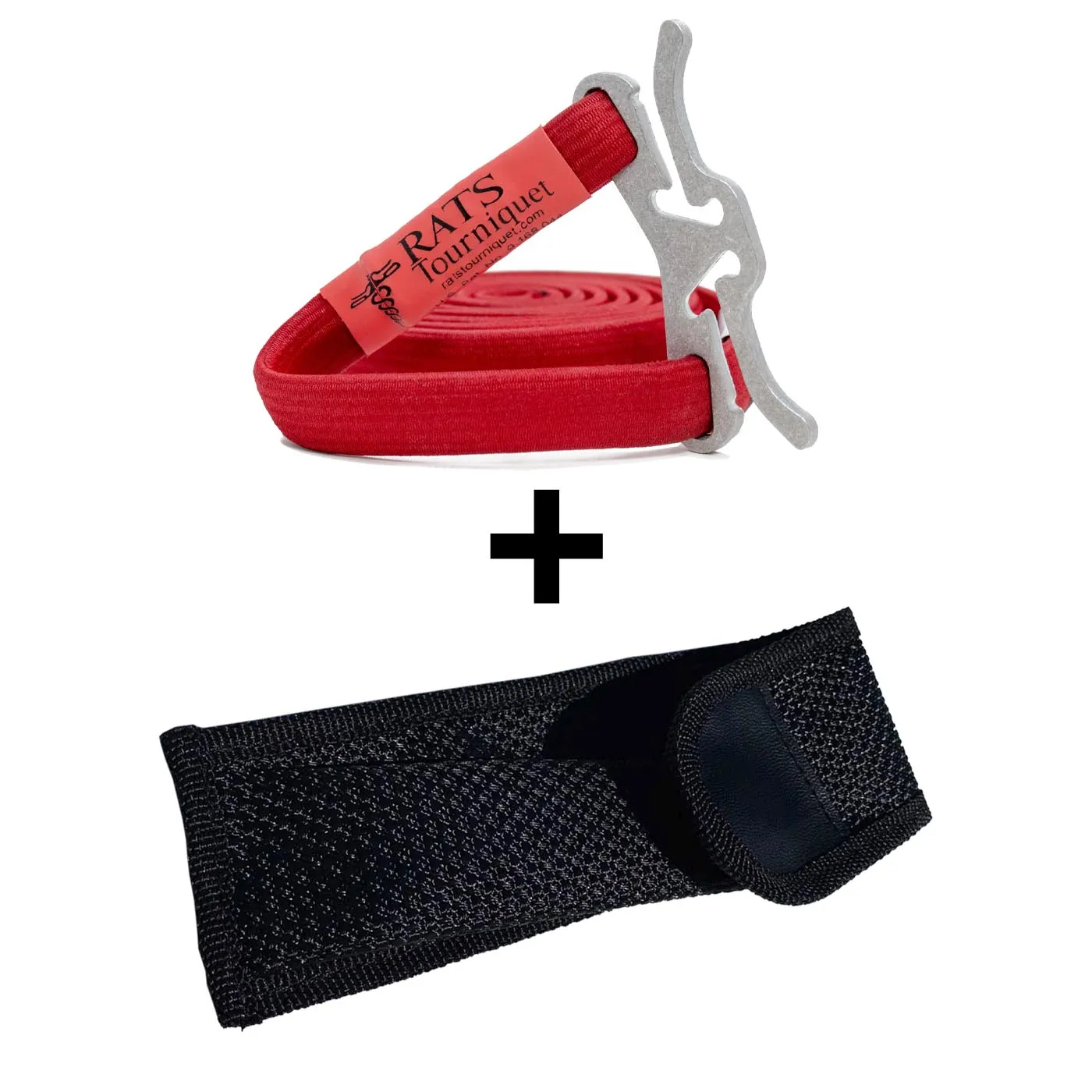 (Rapid Tourniquet) GEN 2   EDC Velcro Belt Pouch Combo