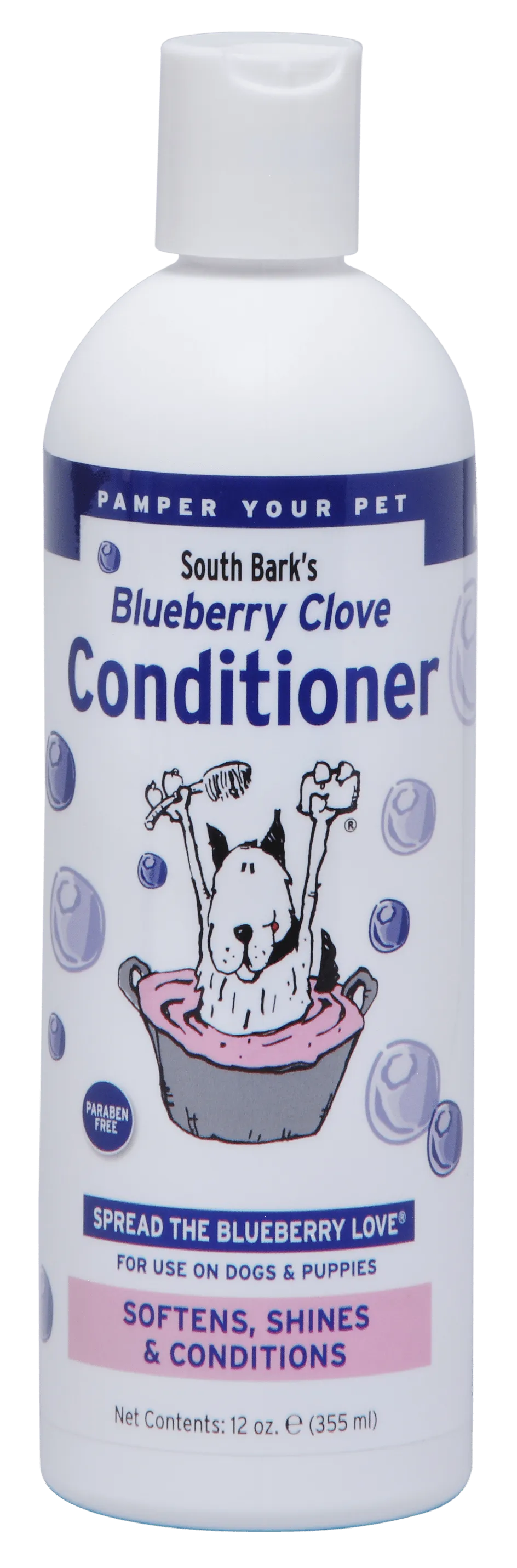 South Bark's Blueberry-Clove 12-oz, Pet Conditioner