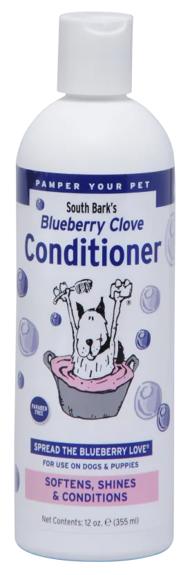 South Bark's Blueberry-Clove 12-oz, Pet Conditioner