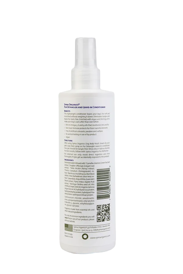 Spina Organics  Leave-In Conditioner Detangler Spray