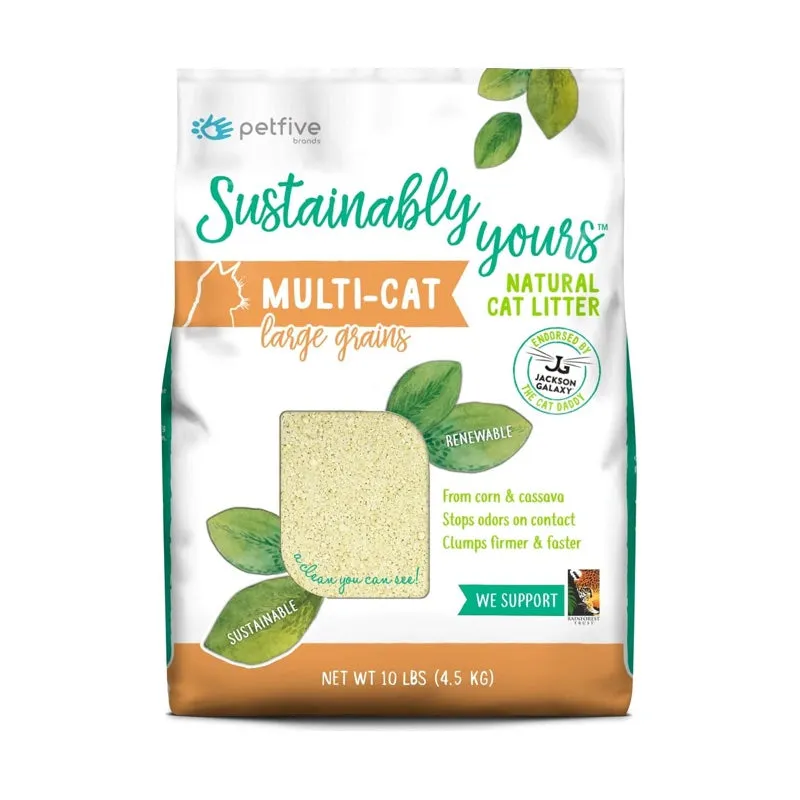 Sustainably Yours Large Grains Formula Cat Litter (formerly Multi-Cat Large Grain)