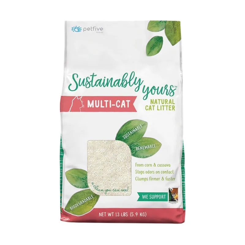 Sustainably Yours Mixed Grain Formula Cat Litter (formerly Multi-Cat Formula)