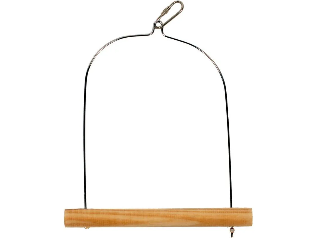Wooden Bird Swing