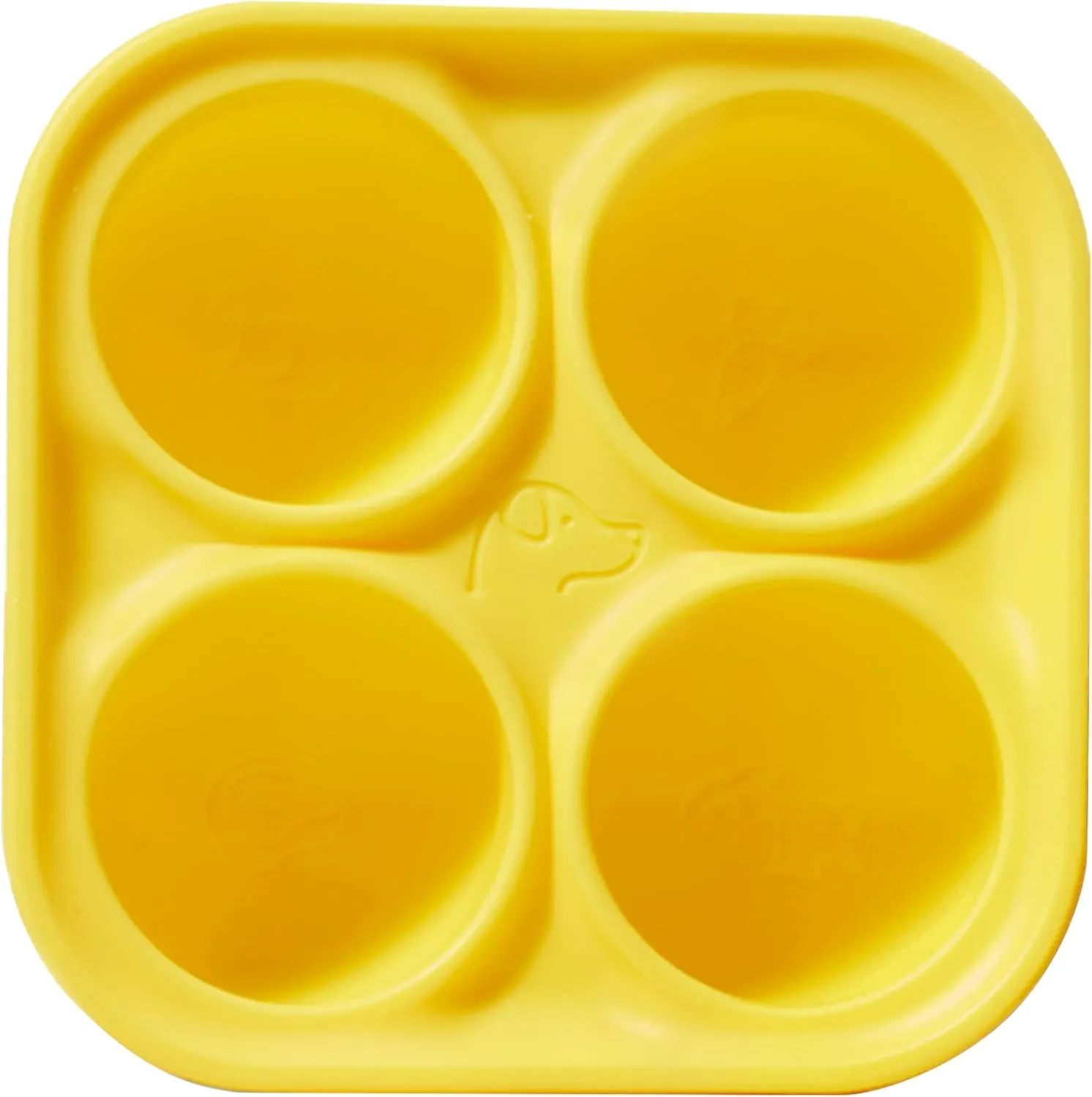 WOOF Pupsicle Treat Tray Mold, Large 25-75lbs, Silicone Molds for Dog Treats, Dishwasher Safe, Reusable Treat Tray, Freeze Refill Treats For The Pupsicle Toy