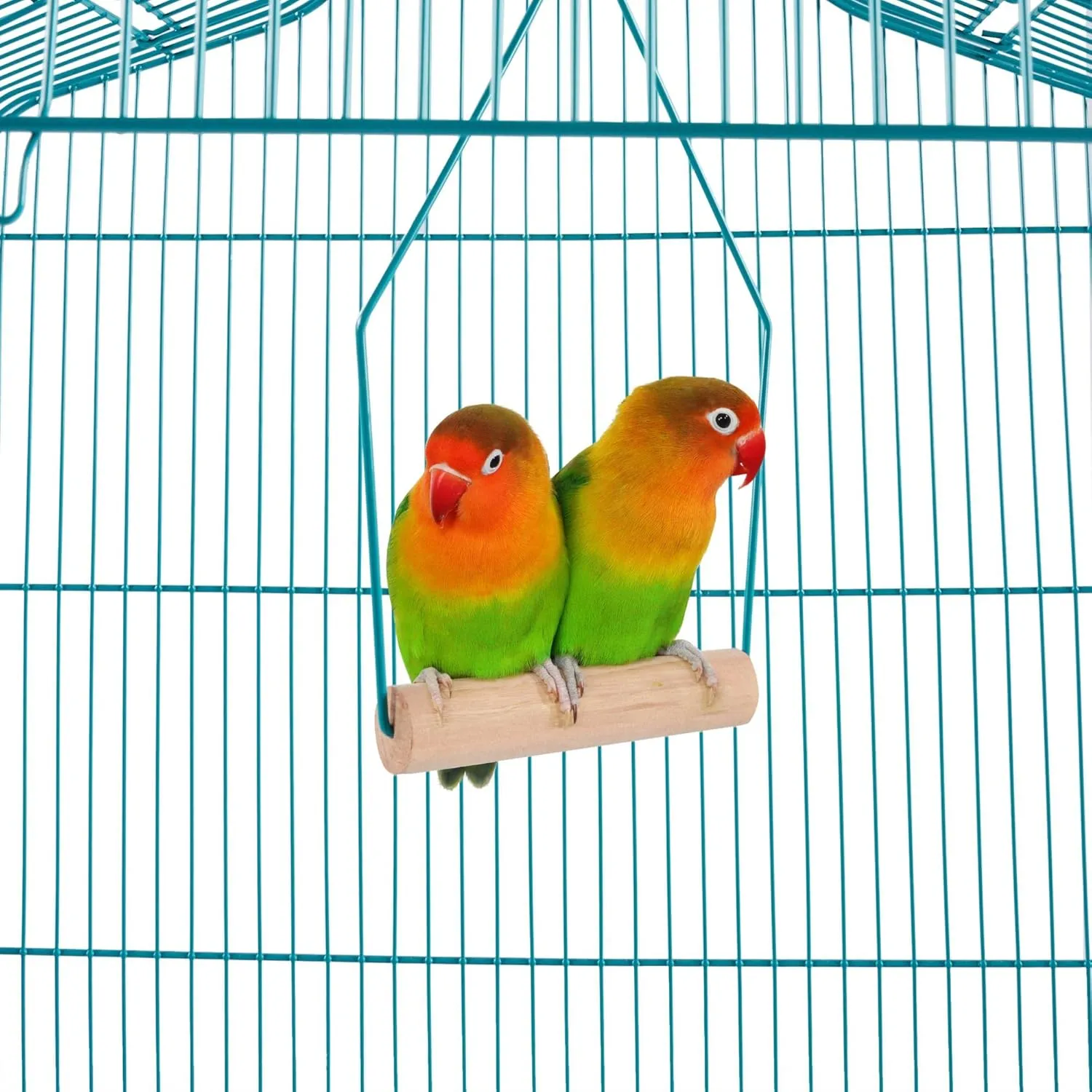 Yaheetech 41inch Height Open Play Top Bird Cage Metal Parakeet Cage for Small Parrots Canary Cockatiel Green Cheek Quaker Parrot