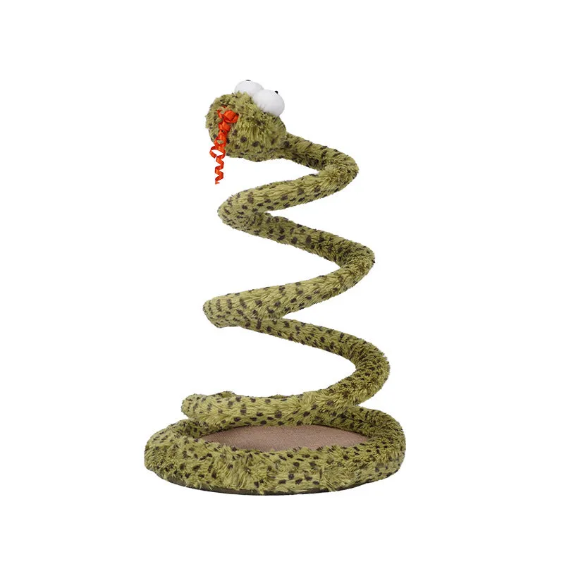 Zeze Pet Plush Teaser Dumb Snake Cat Toy